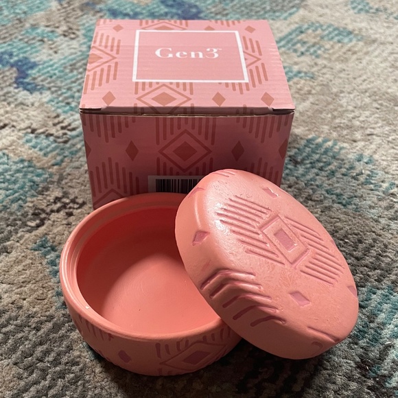 Gen3 Blake Trinket Dish with Lid Pink Terracotta - Picture 2 of 10